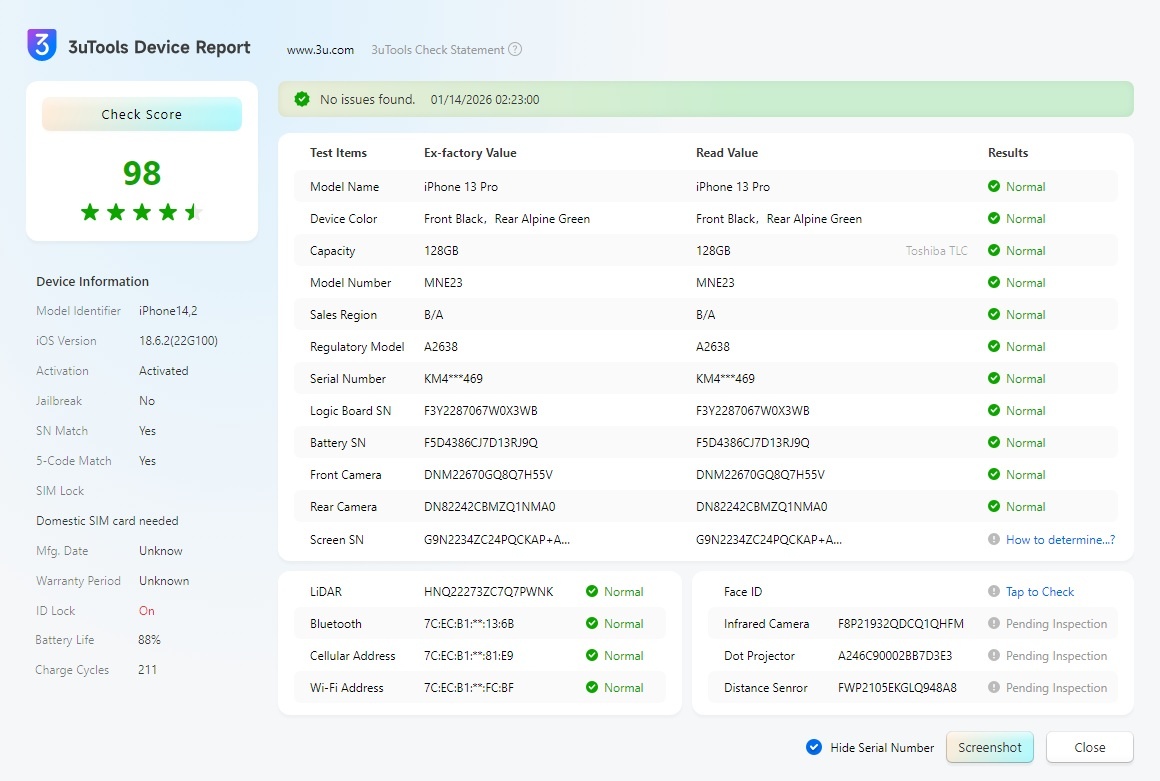 IPhone 13 Pro Alpine & Apple watch 6 - 5