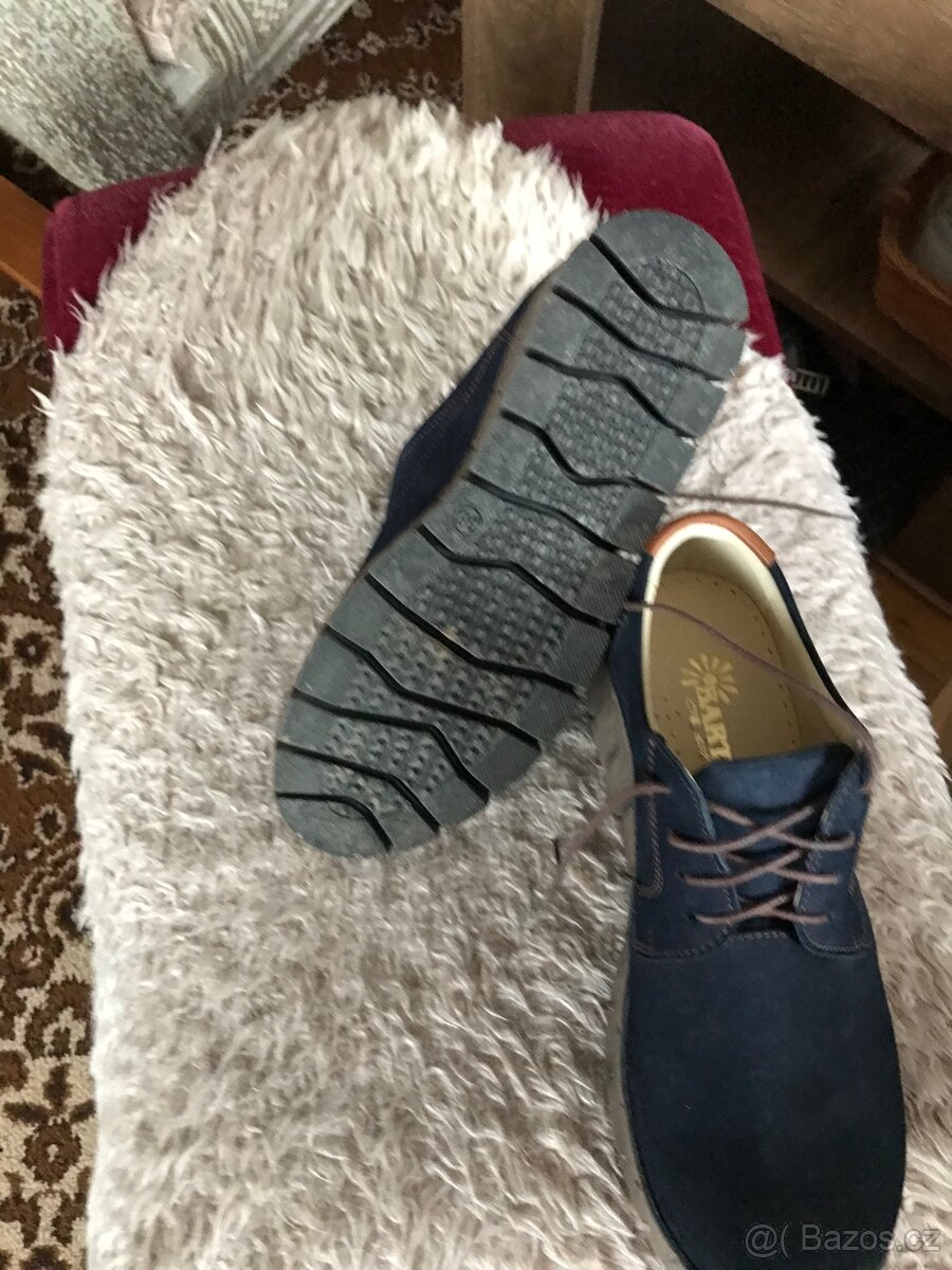 Dámské kožené polobotky - 5