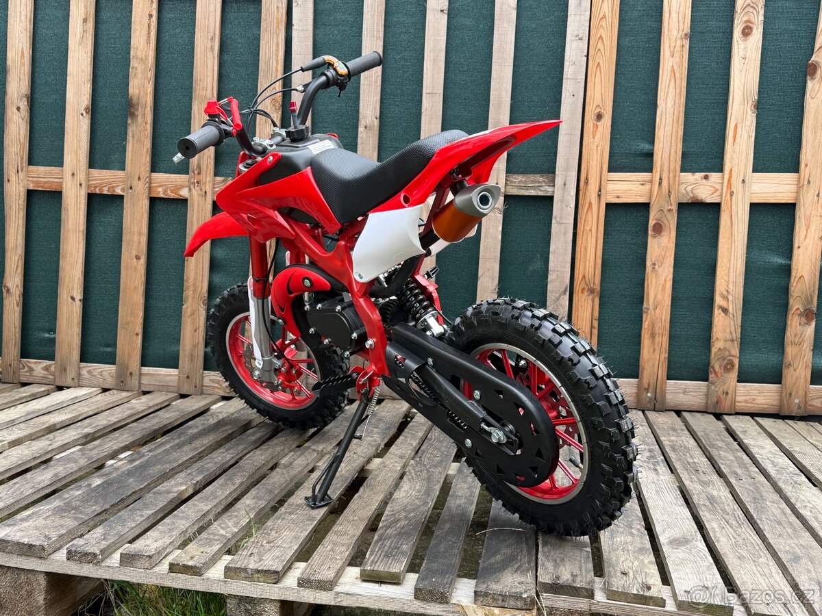 Minicross 49ccm2T červený C029