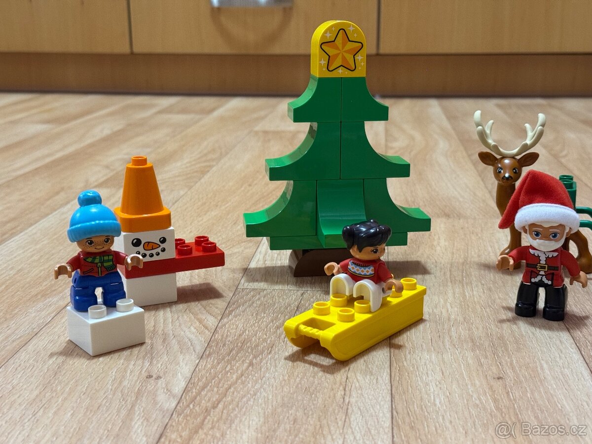 LEGO DUPLO – Kompletní set Vánoční Santa TOP STAV - 5