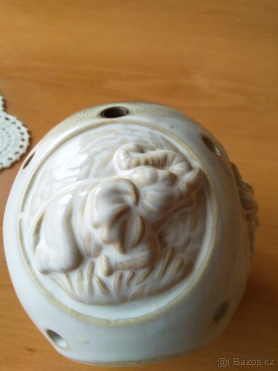 Svícen aroma lampa keramika jako nový - 5