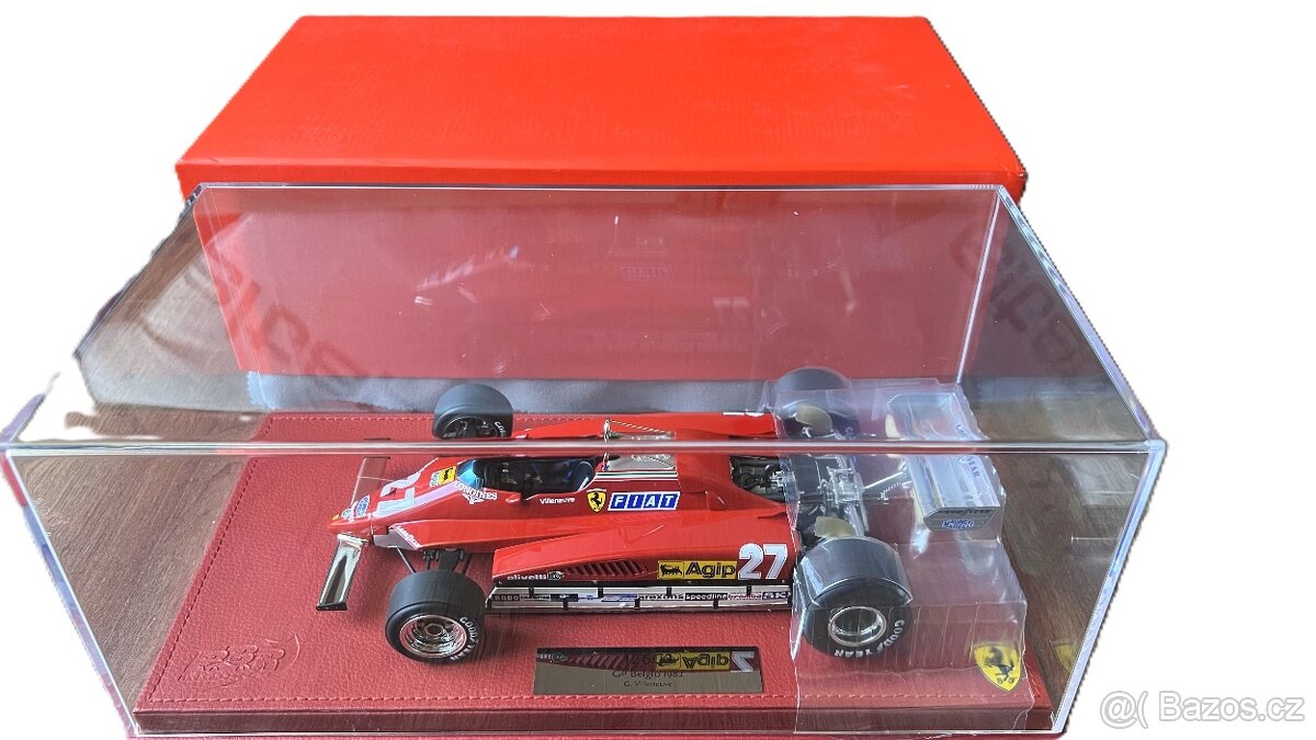 Ferrari 126C2 #27 Gilles Villeneuve 1:18 BBR (P18154) - 5