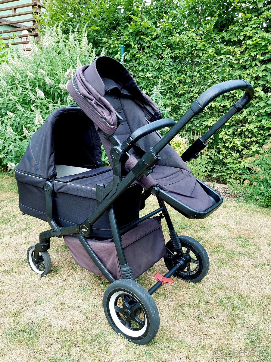 Kočárek Thule Sleek korbička + sporťák - 5