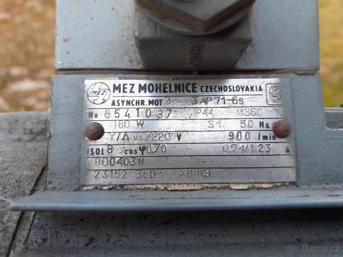 Přírubový asynchronní motor 180 W - 5