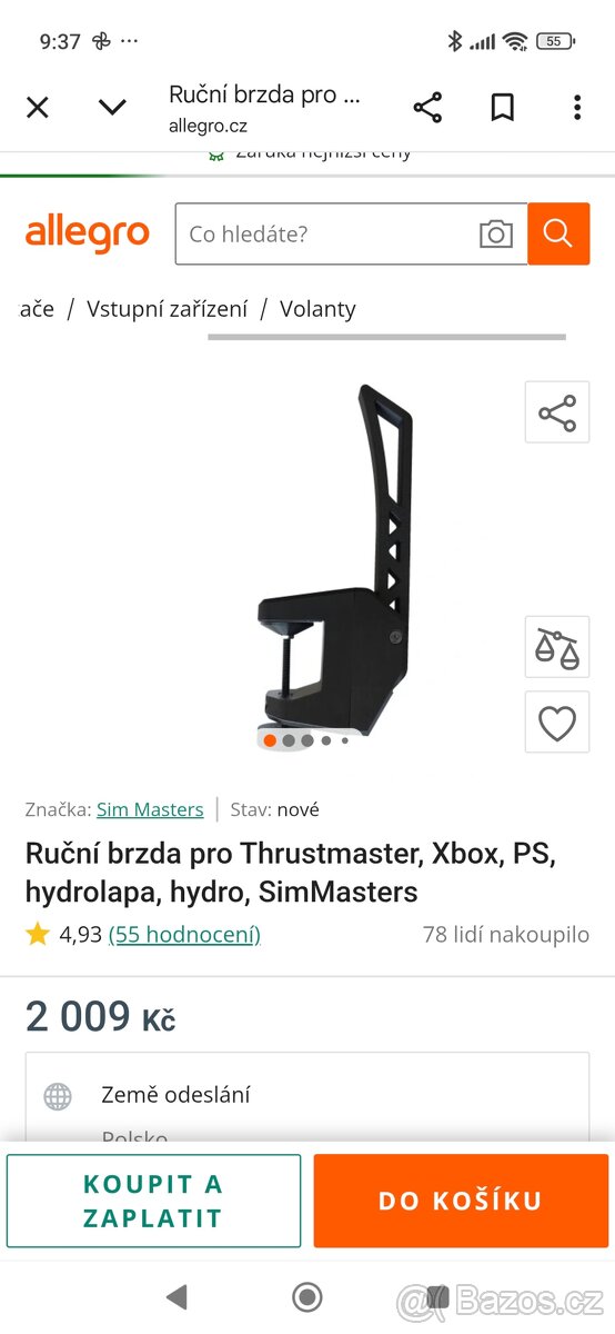 Prodám plně vybavený závodní kokpit - 5