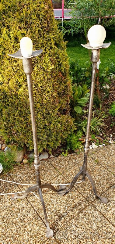 Ručně kované stojací svítidla - 5