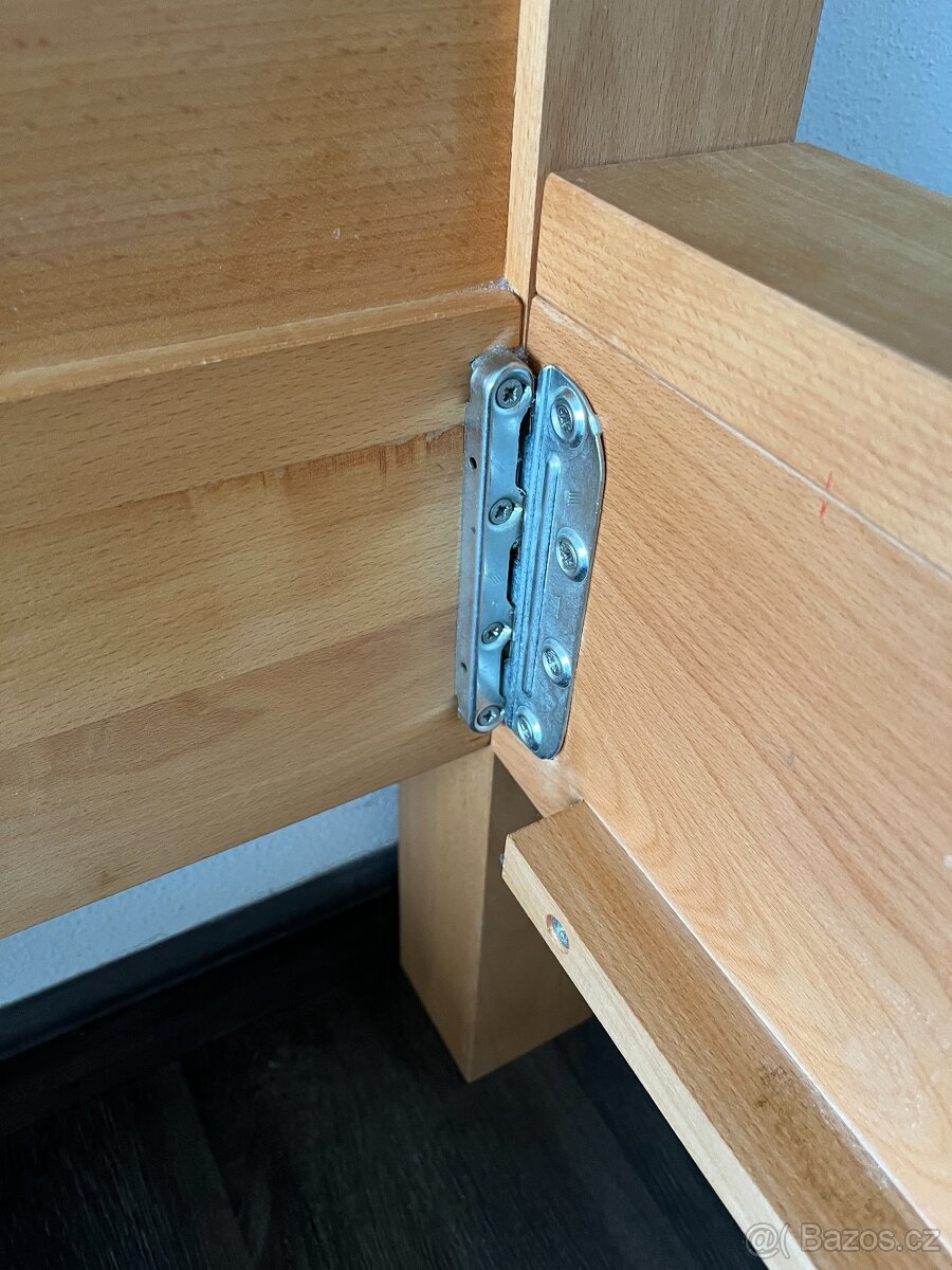 Postel z masivu buk STONE 160x200 - 5