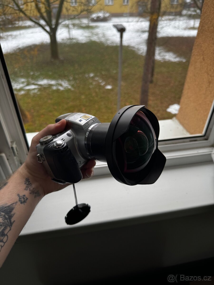 Sony DSC-H5 Super SteadyShot + fishlens - 5