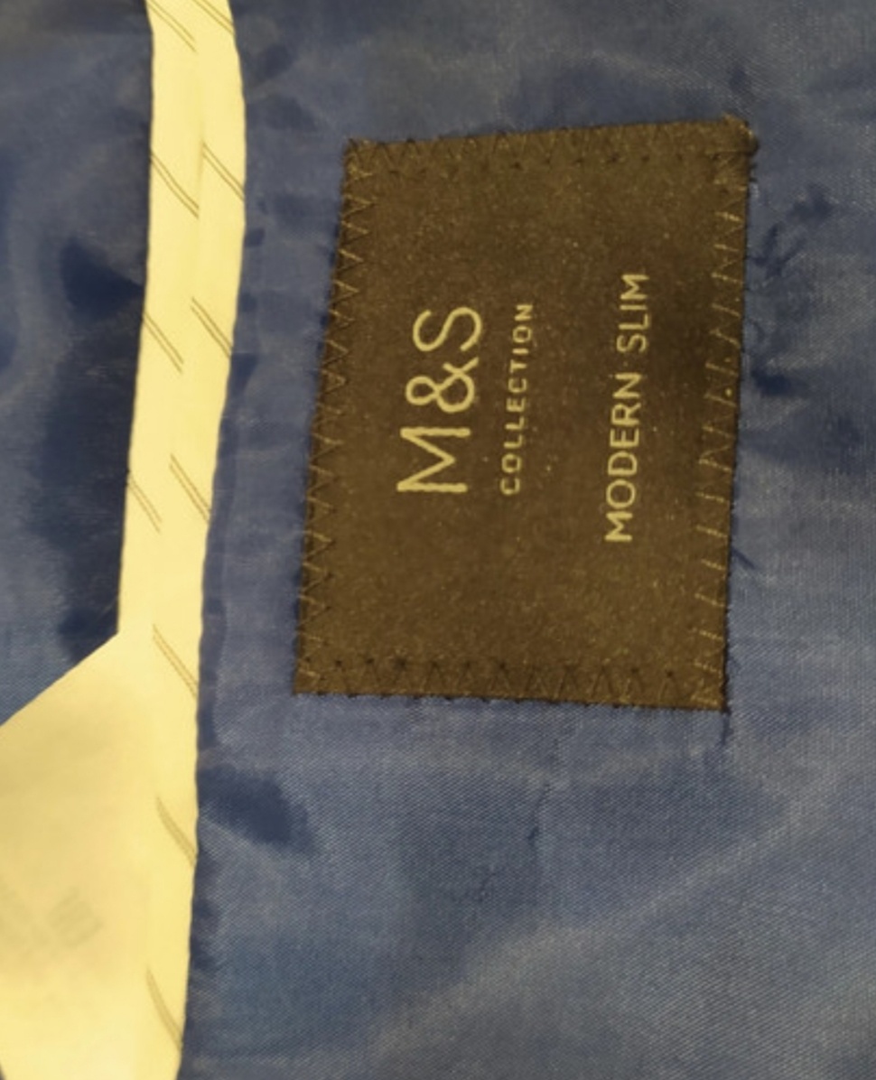 Pánský/chlapecký oblek Marks &Spencer,vel.48 - 5