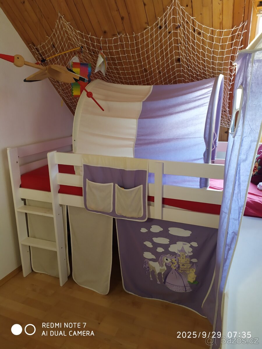 Nová dětská postel Zámek se skluzavkou - 5