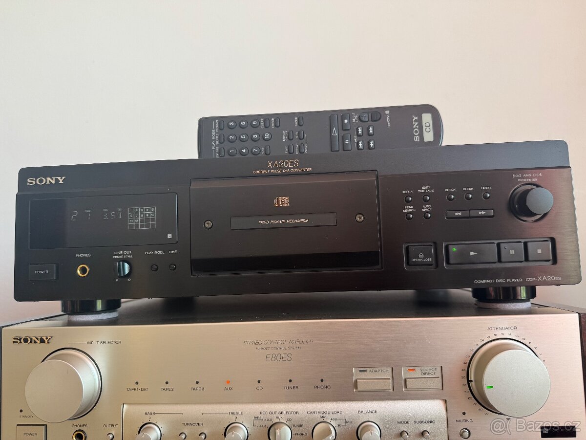 SONY CDP-XA20ES - (po servisu, TOP stav vč. original box) - 5