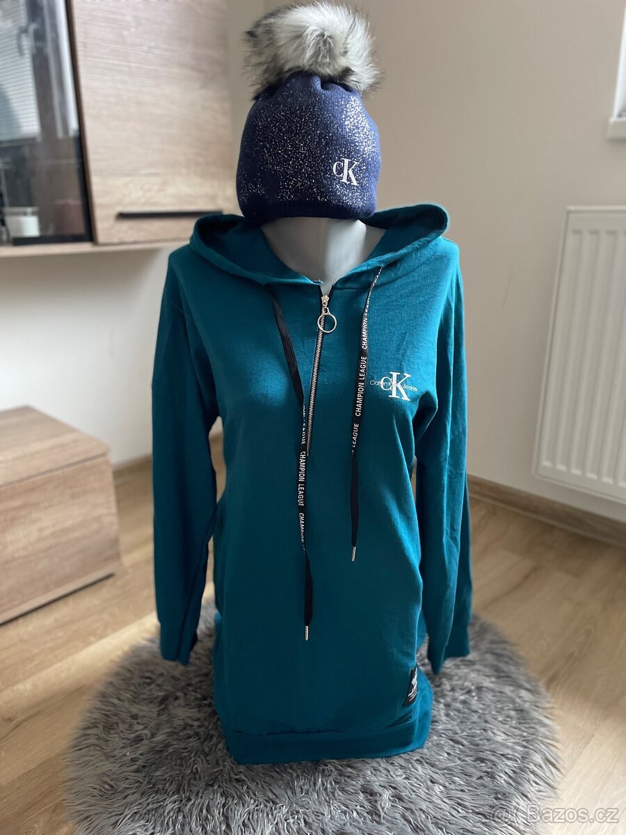 Delší oversize mikina - 5