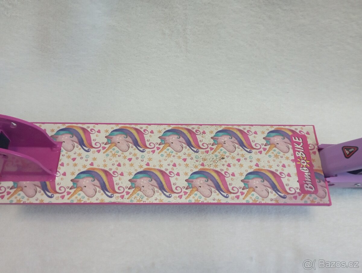 Skládací dětská koloběžka s jednorožcem, Bimbobike - 5