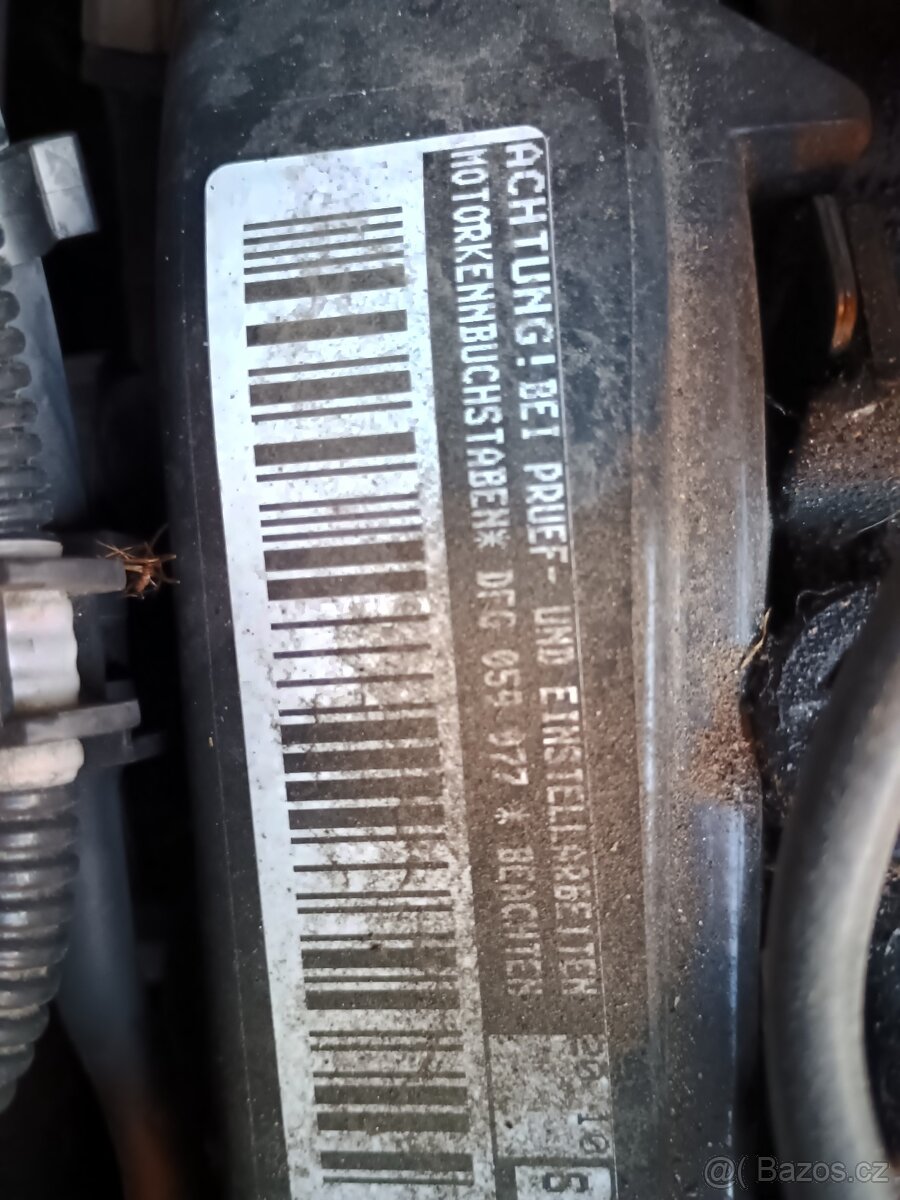 Prodám motor 2.0 TDI 110kw kód DFGA - 5