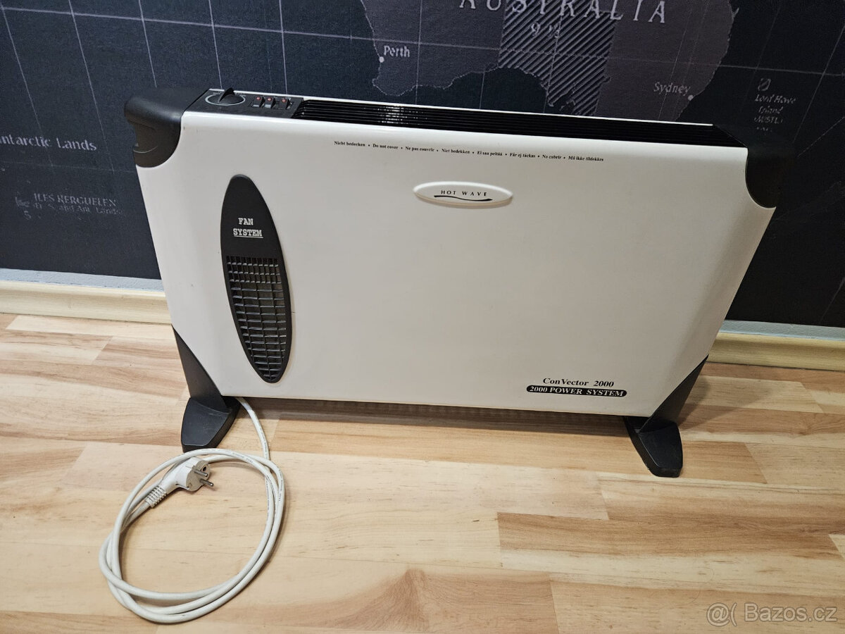 Teplovzdušný ohřívač/konvektor sencor - 5