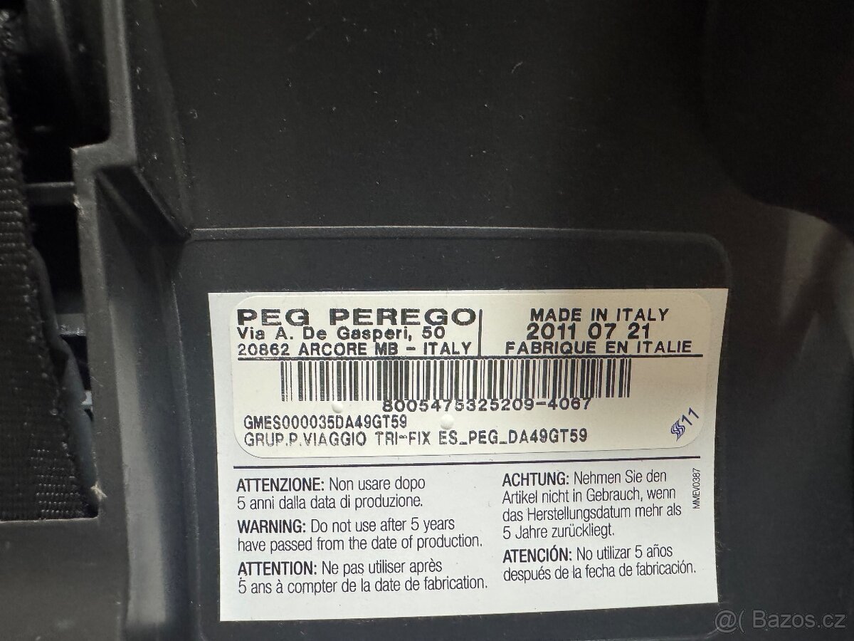 Vajíčko PegPerégo Primo Viaggio tri-fix - 5