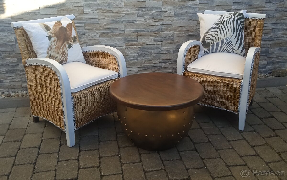 Ratanová křesla 2ks - 5