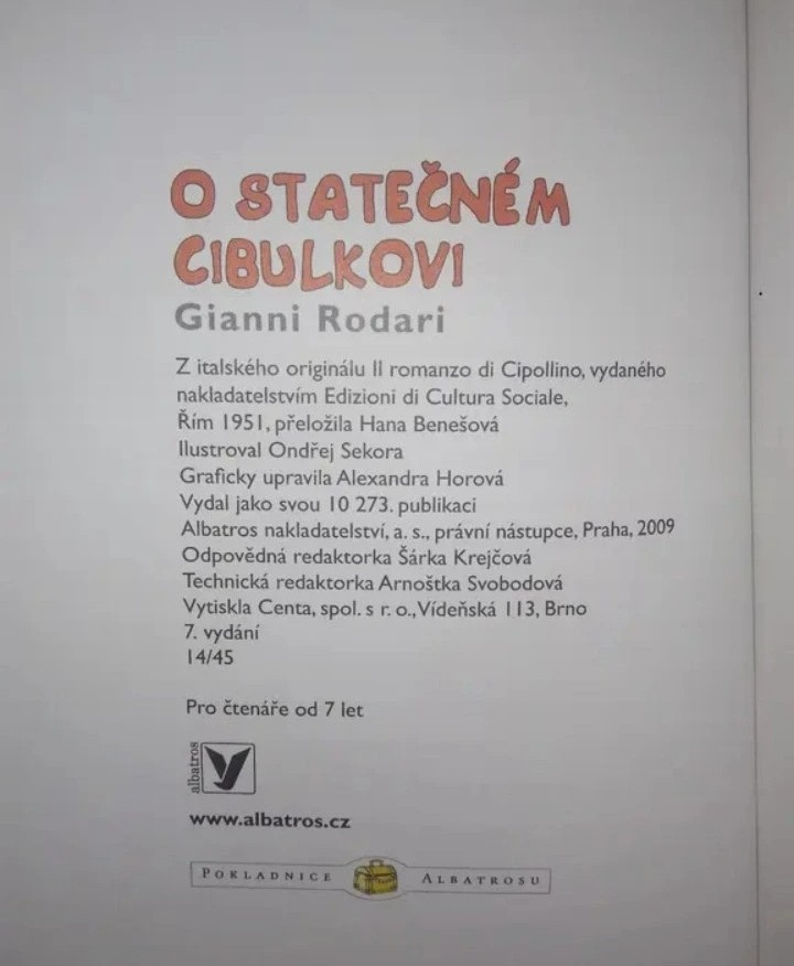Kniha O statečném Cibulkovi - 5
