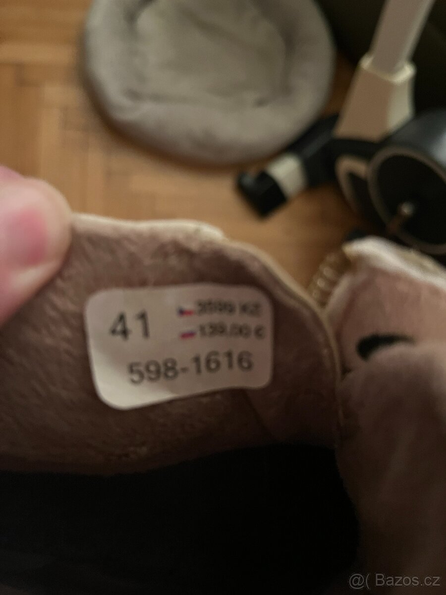 Kotníkové boty zn Gabor vel. 40-41 - 5