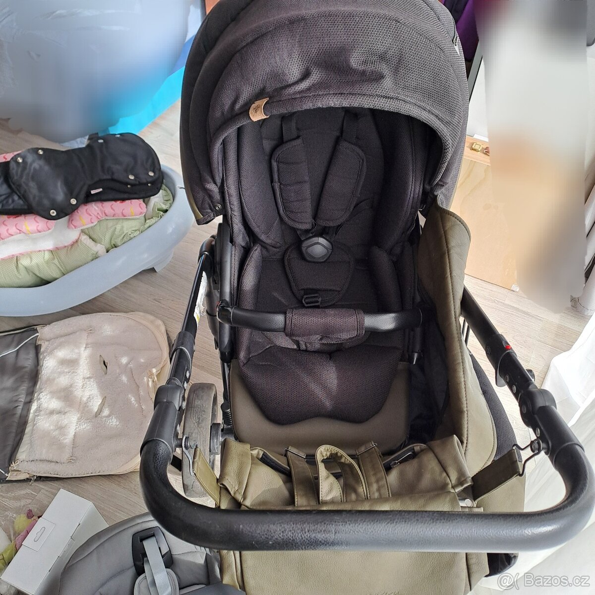 Kočárek ANEX 2v1 + CYBEX autosedačka + doplňky – komplet - 5