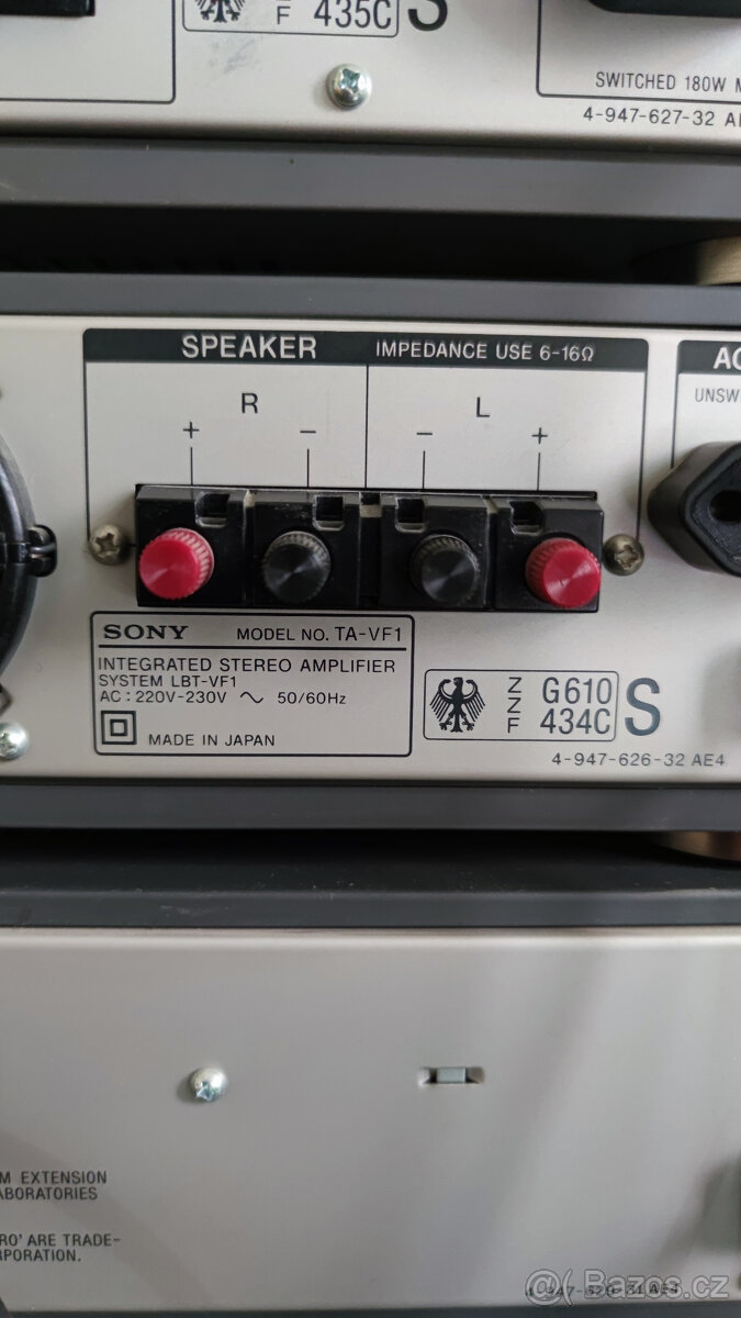 Sestava Sony LBT-VF1 - 5