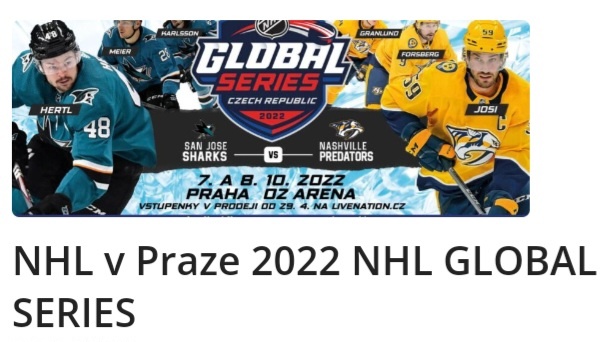 NASHVILLE PREDATORS vs SAN JOSE SHARKS - prodám půlenou šálu - 5