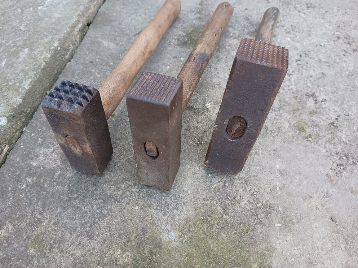 Kamenické kladiva,kladivo,staré náradi,sekera - 5