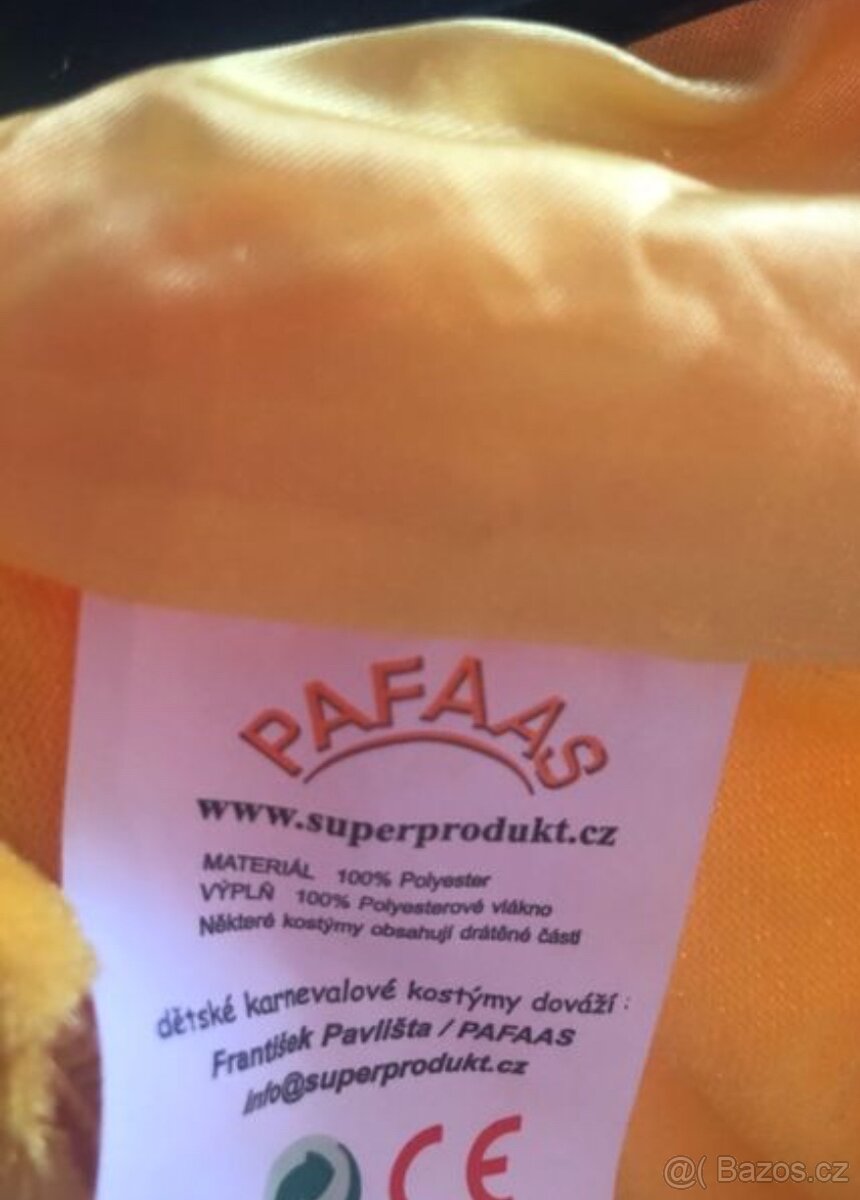 Kachňatko dětský karnevalovy kostým - 5