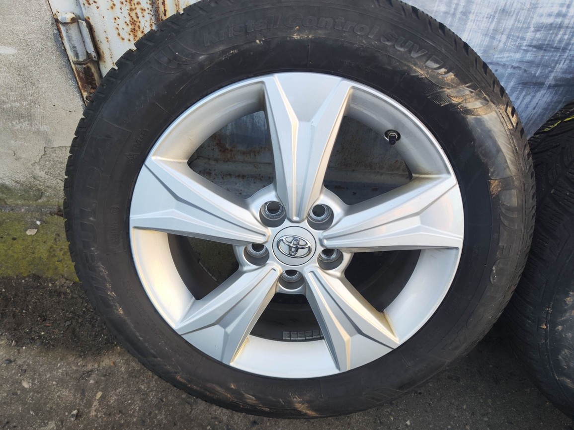 17"zimní alu sada 5x114 origo Toyota CHR RAV4 215/60 TPMS - 5