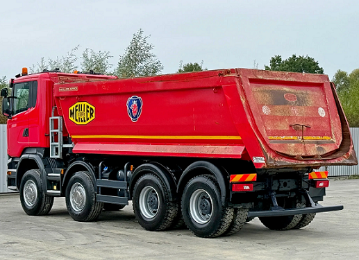 Scania R410 8x4 - vanový sklápěč - 5