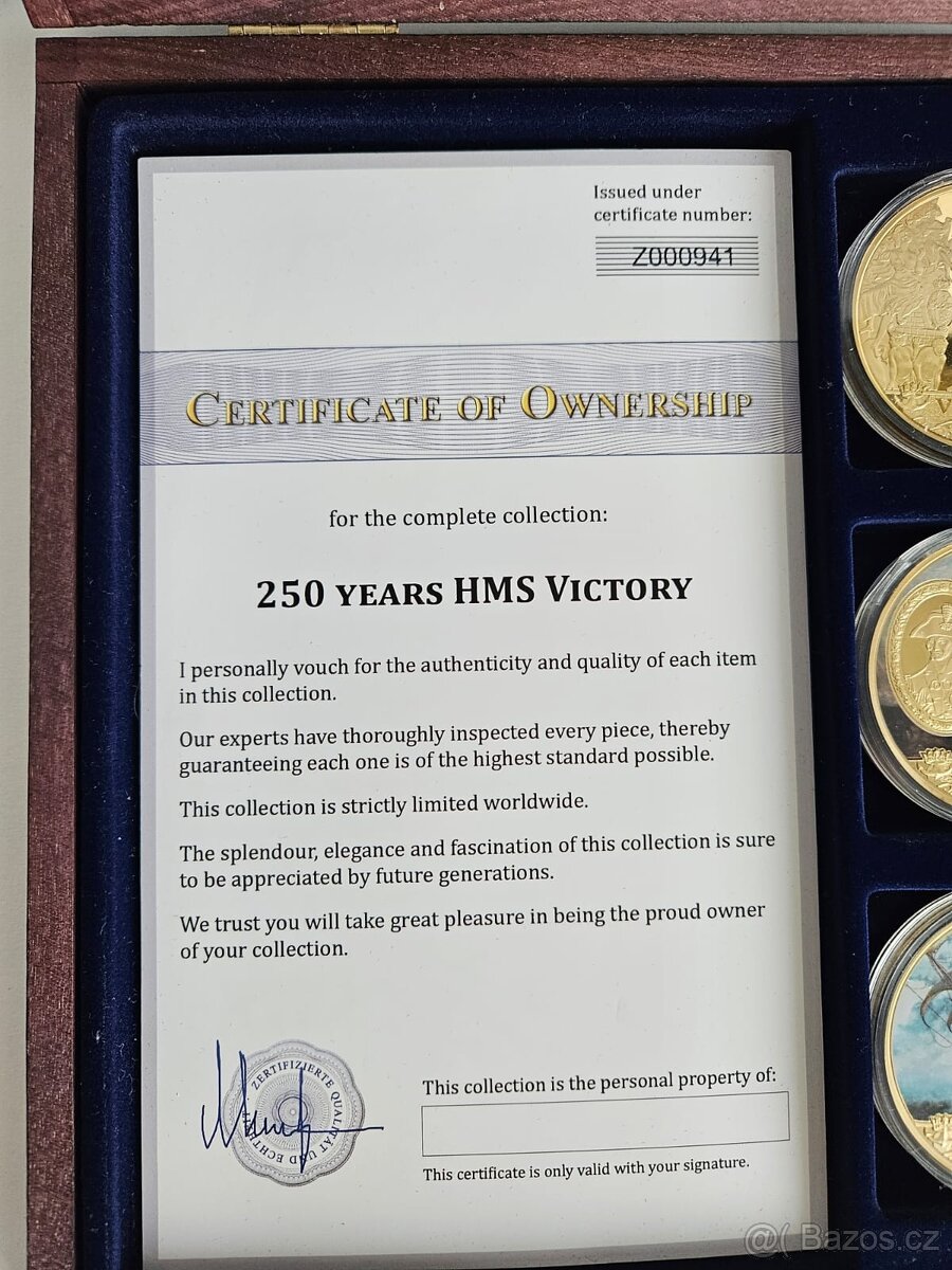 Kolekce 250 let HMS Victory - krásný vánoční dárek - 5