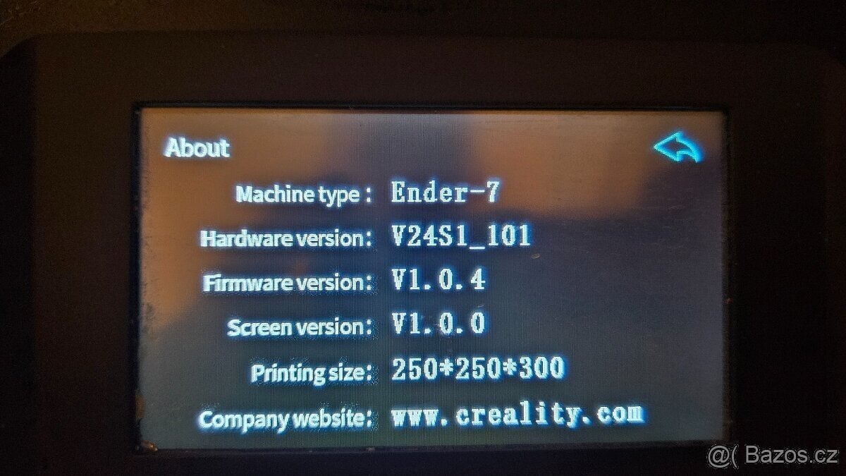 Ender 7 3D tiskárna - 5