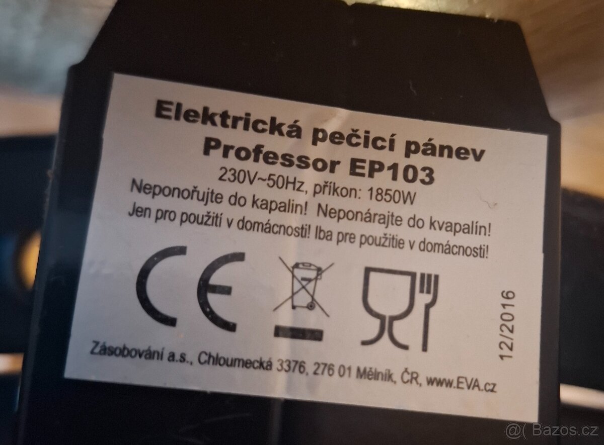 Elektrická pečící pánev - 5