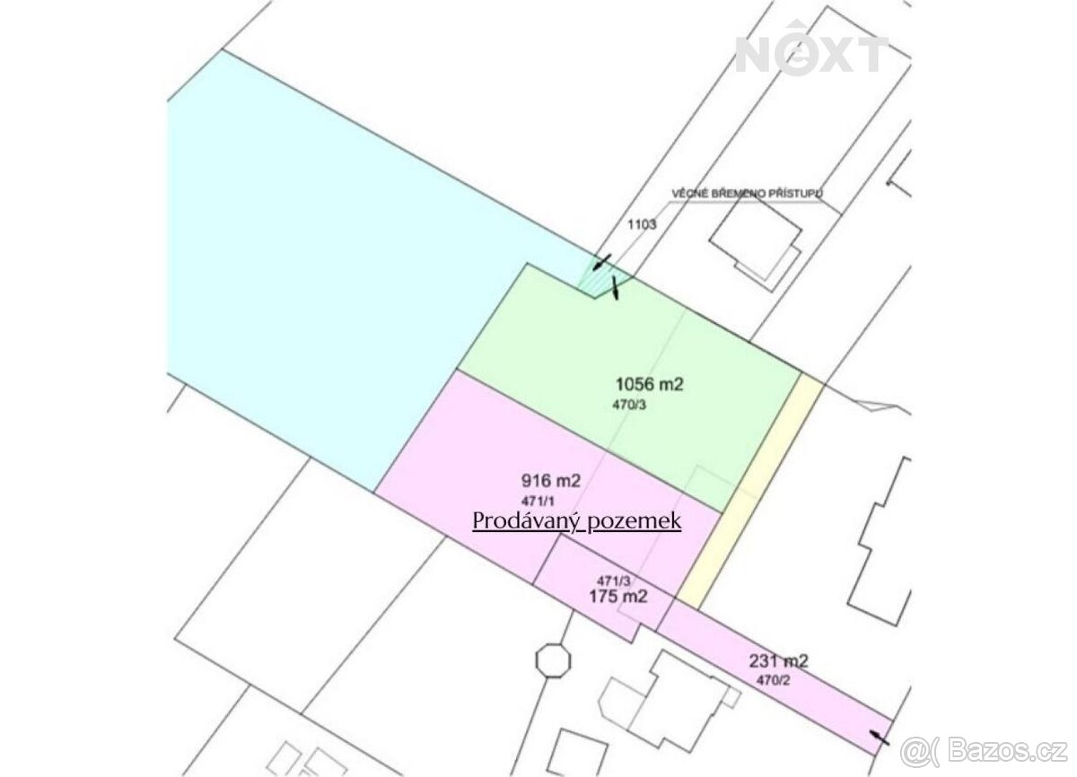 Prodej pozemek Bydlení, 1322㎡ - 5