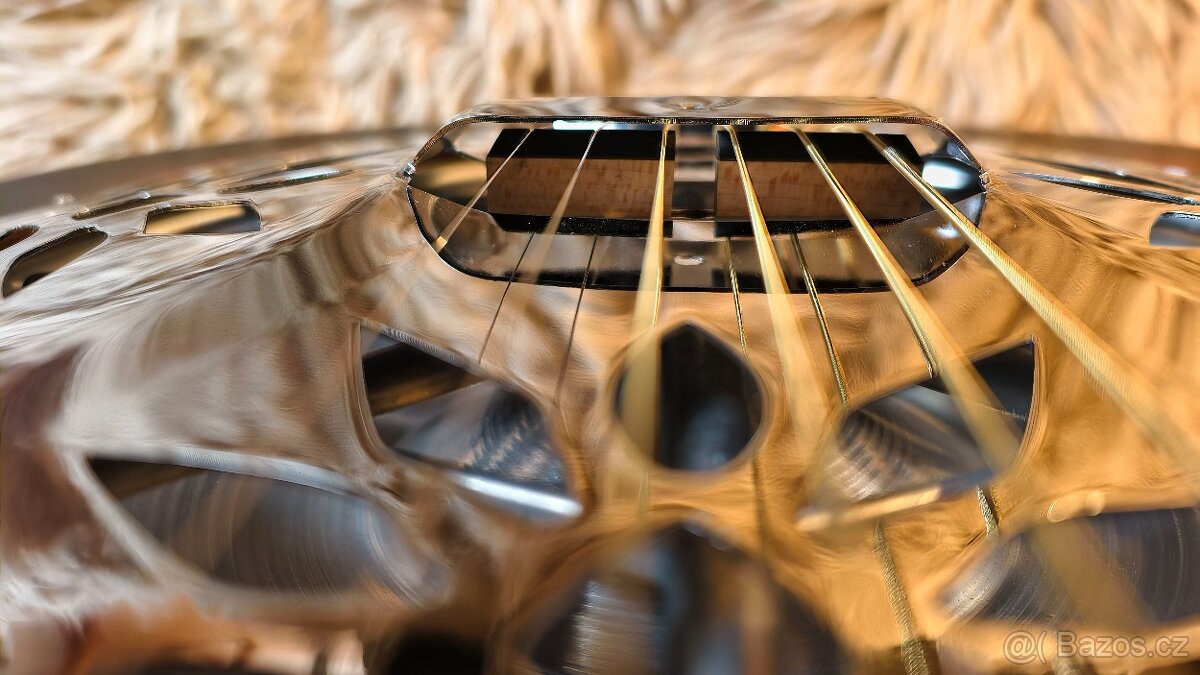 Dobro Resonator Guitar Gold Tone - 5