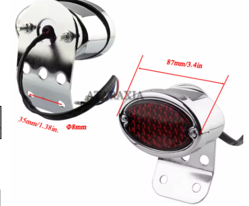 chromovaná mlhovka pro veterány - 5