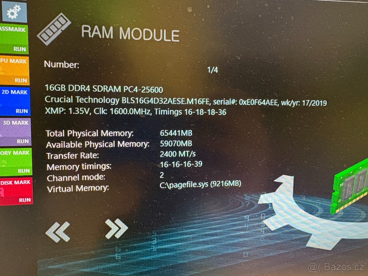 ASUS ROG STRIX X570-E GAMING + Ryzen 3900X + 64GB RAM - 5