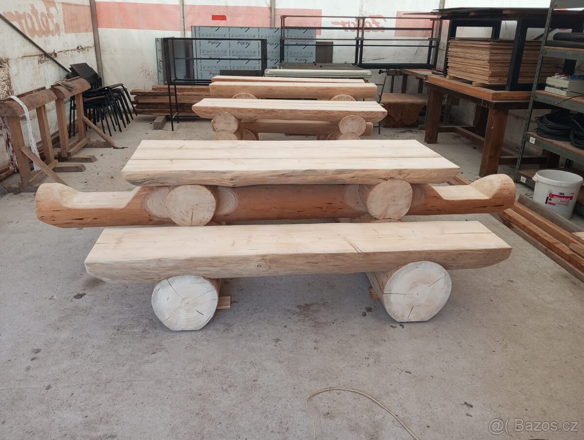 Srubový stůl - 5