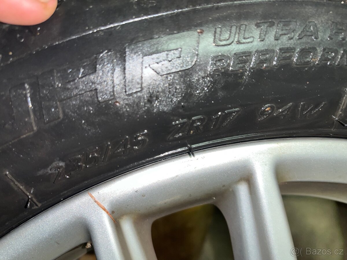 Alu kola r17 5x112 Audi originál - 5