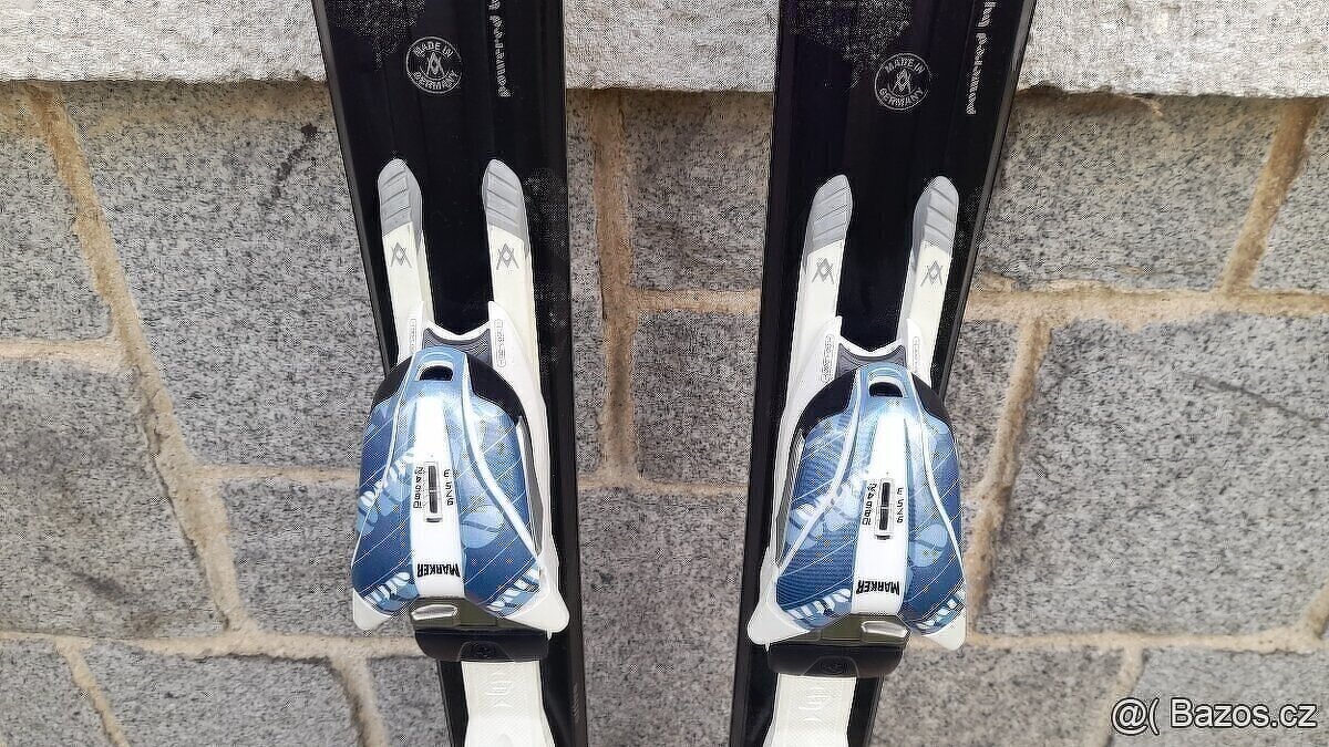 Kvalitní carvingové lyže Völkl 158 cm - 5