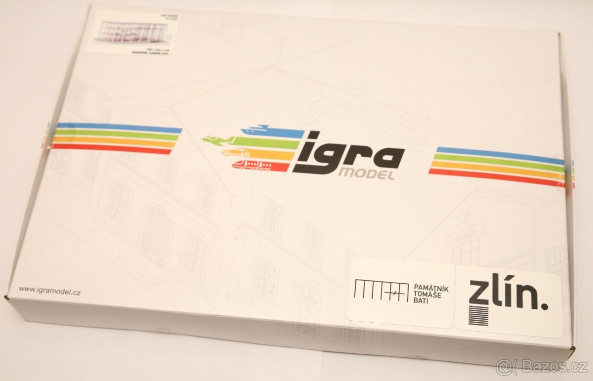 Památník T. Bati ve Zlíně - modelová železnice TT (1:120) - - 5