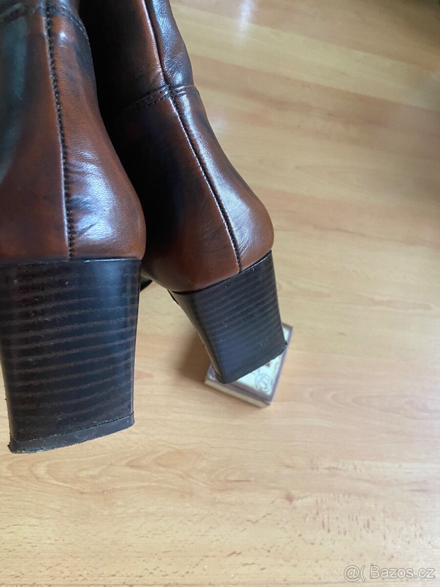Kožené boty vel 40 Joe Sanchez - 5