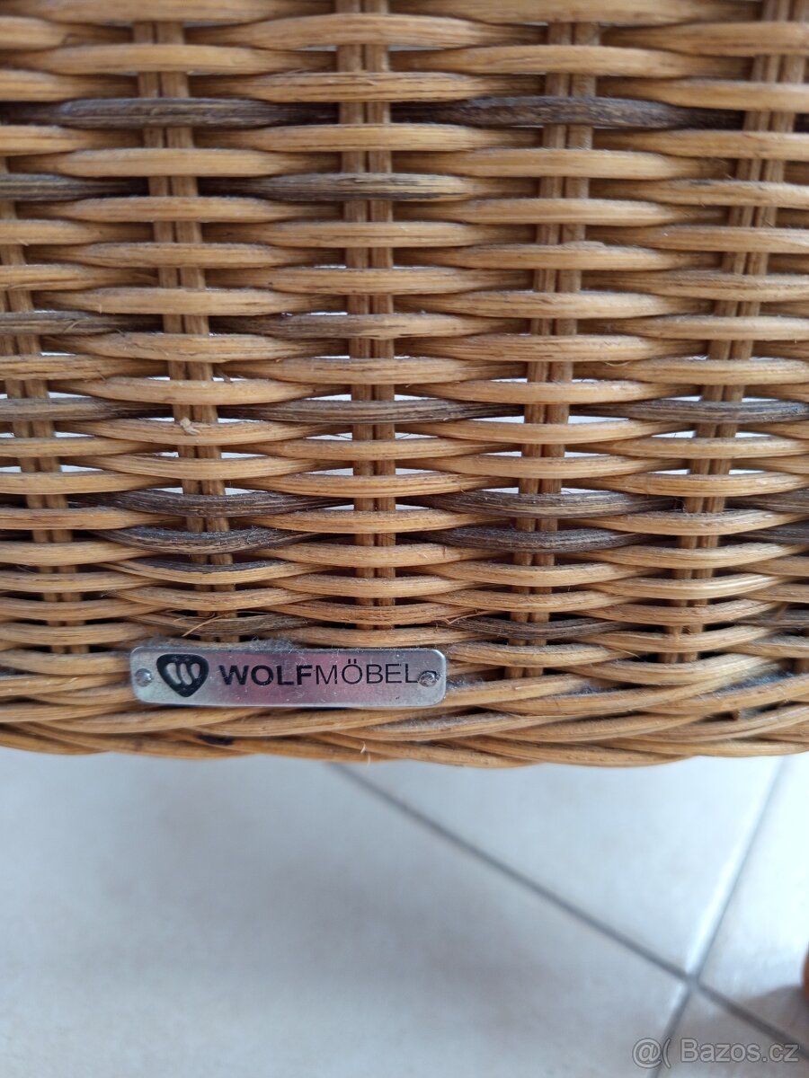 Ratanové židle 4 ks - 5