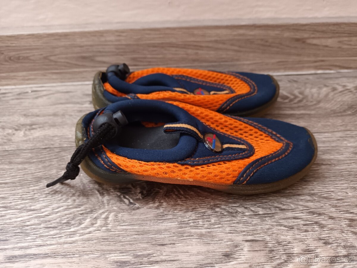 Dětské modré boty do vody, vel. 24 - 5