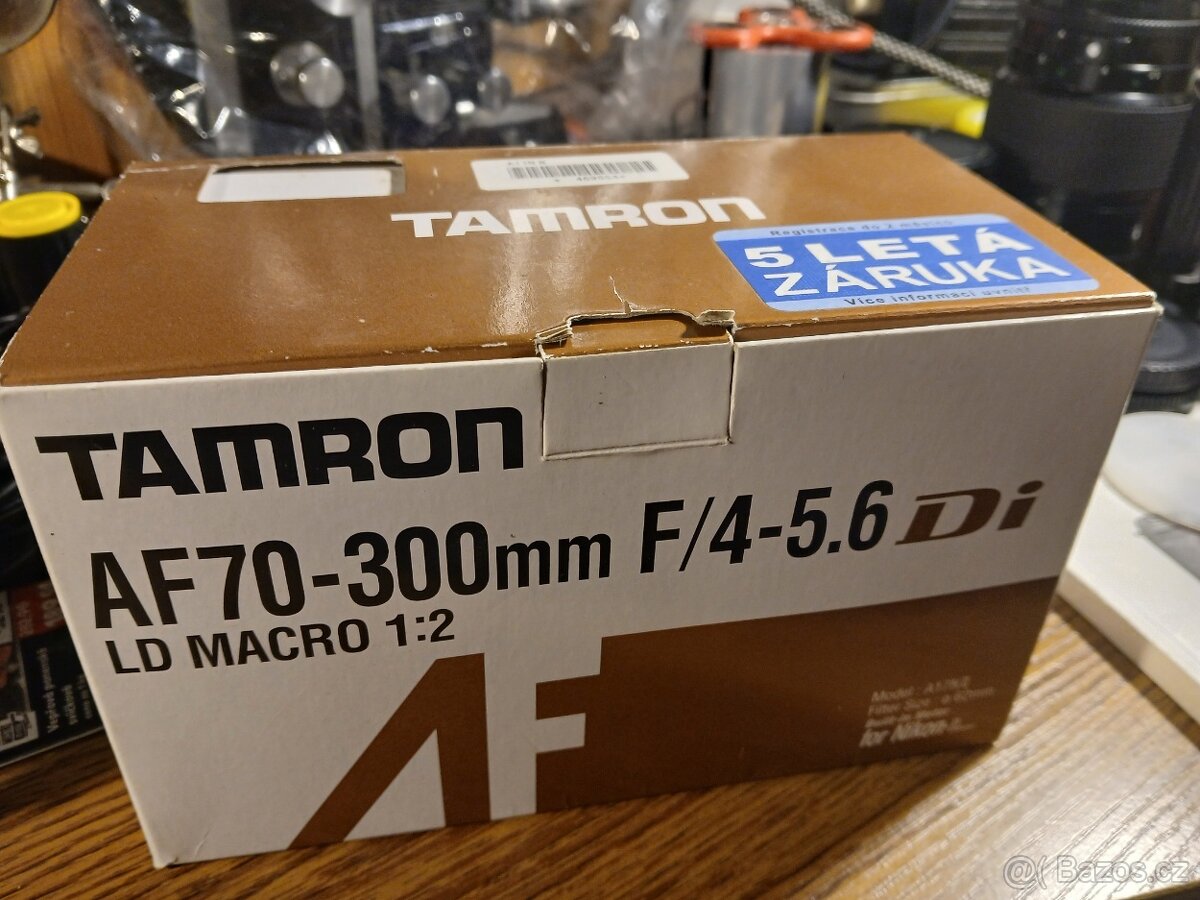 ZOOM TAMRON 70-300 mm f/4-5,6 Di LD pro Nikon - 5