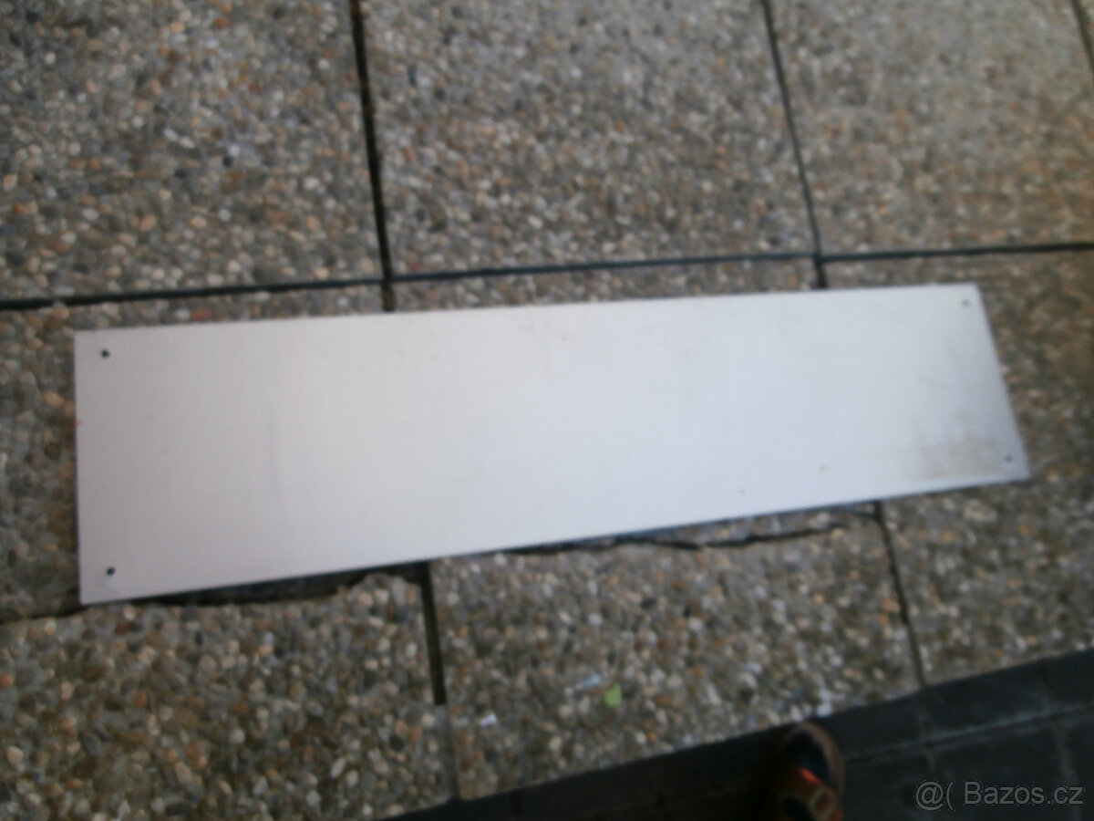 Cedule reklamní hliníková Česká spořitelna za 500 kč - 5