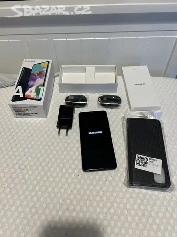 Samsung A41 + kompletní příslušenství, barva černá - 5