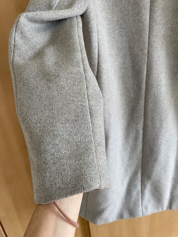 Vlněný kabát Reserved - 5