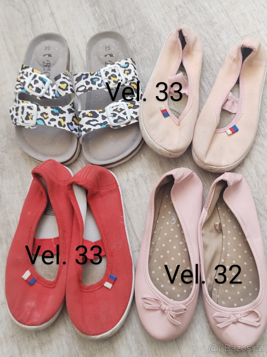 Dětské boty různé velikosti - 5