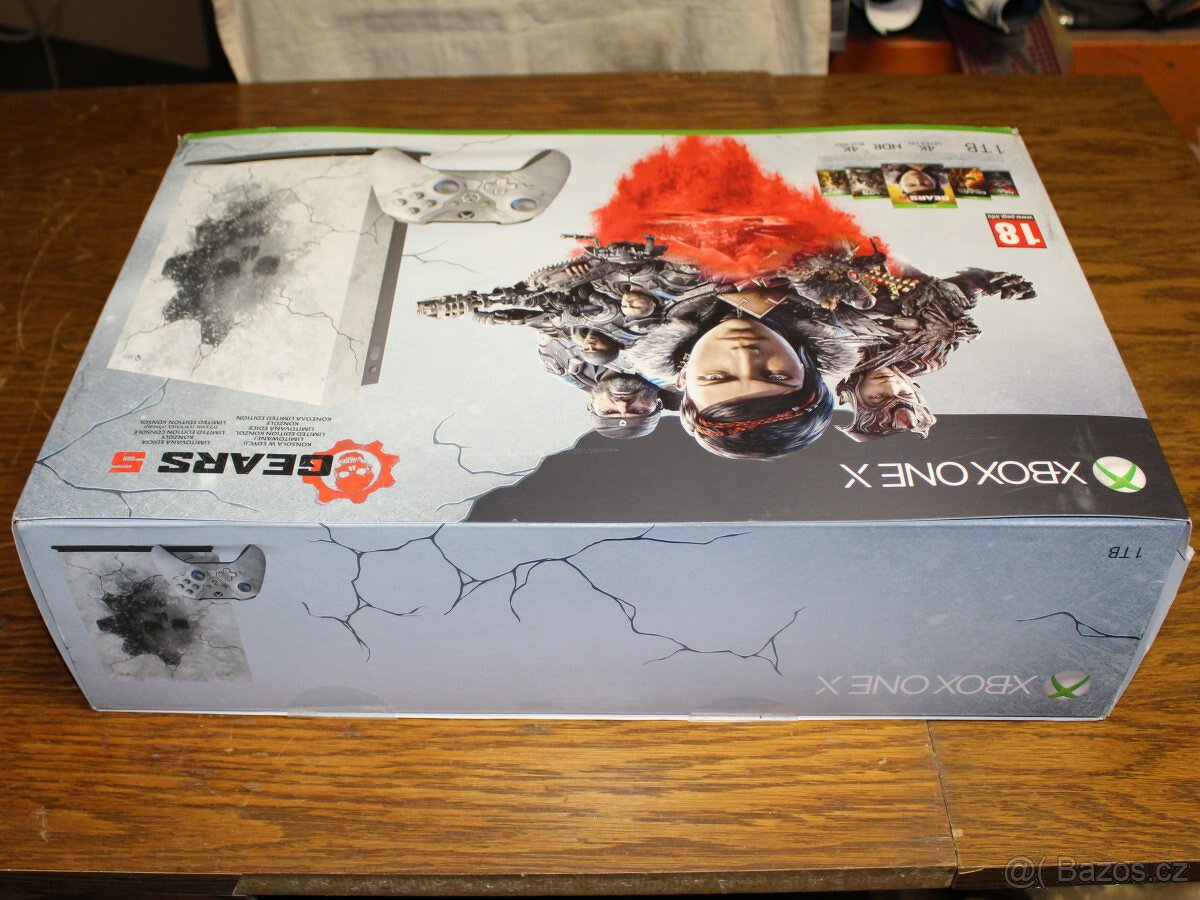 Microsoft Xbox One X 1TB Gears Limited - NOVÝ - 5